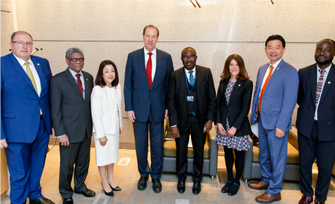 Photo of MIGA event participants at the 2019 World Bank Group/IMF Spring Meetings 