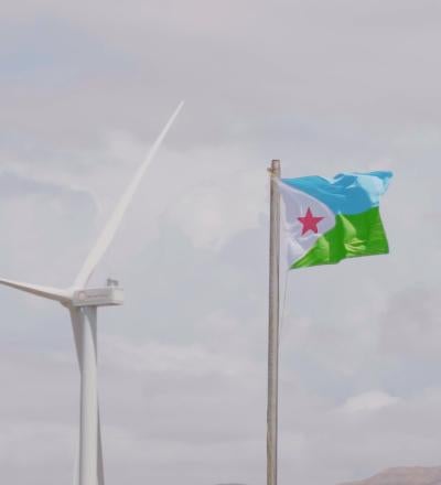 Djibouti and wind farm